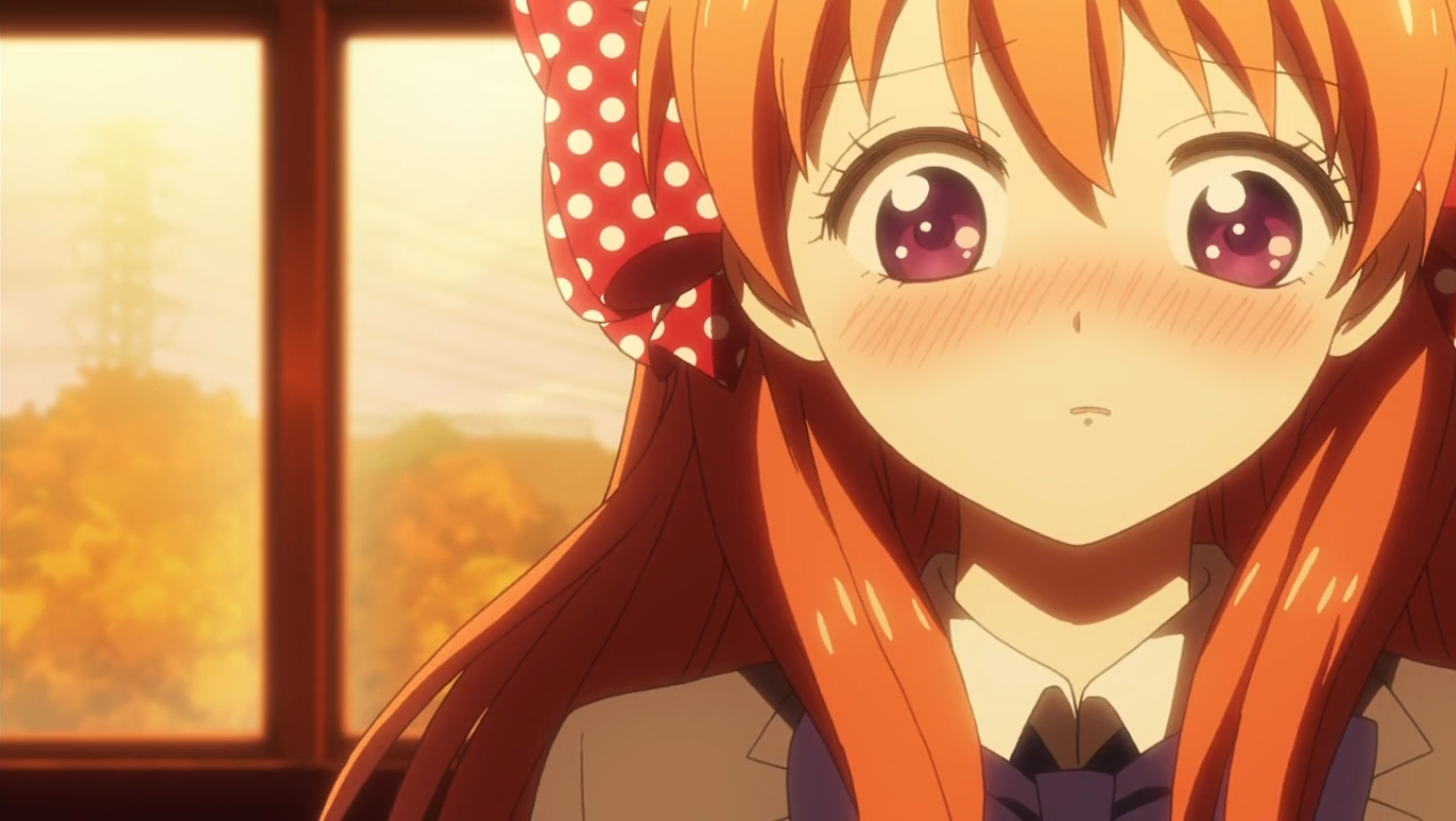 女主角名叫佐仓千代,是个少女感十足,但却有些胆怯的jk.