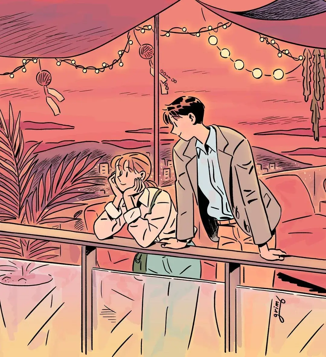 他用最甜的方式记录着他们的爱情点点滴滴