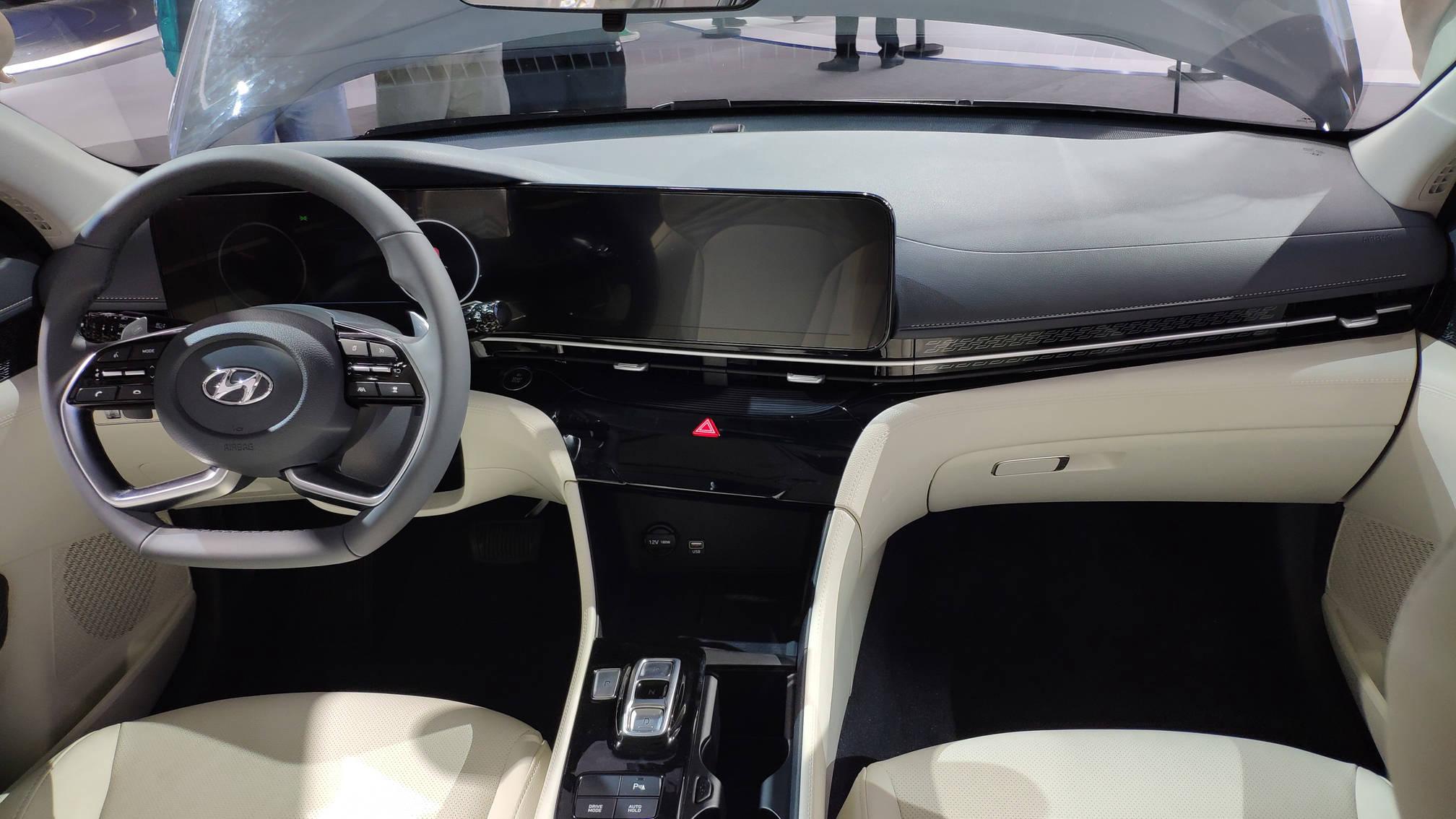 2020年广州车展全新现代名图ev实车nedc续航里程520km