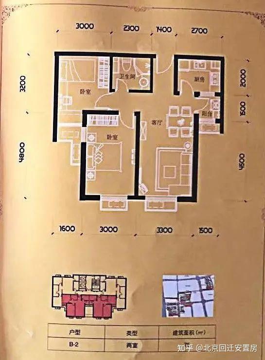 分钟寺钟富家园户型图图片