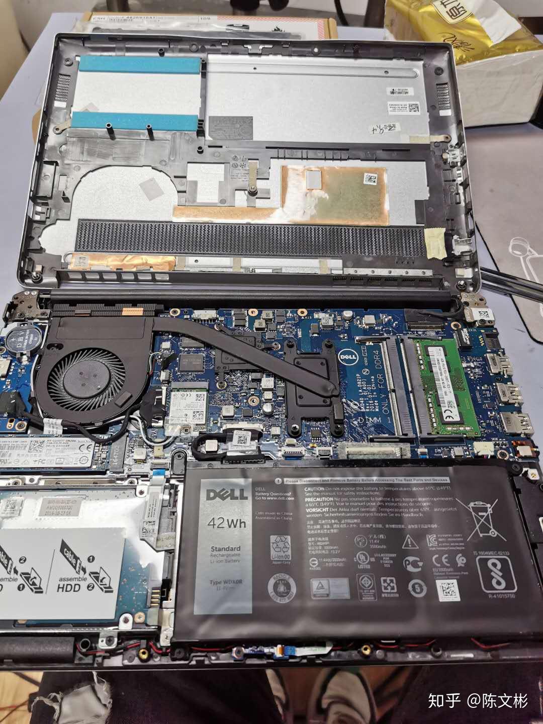 dell inspiron14-7460更换电池 - 知乎