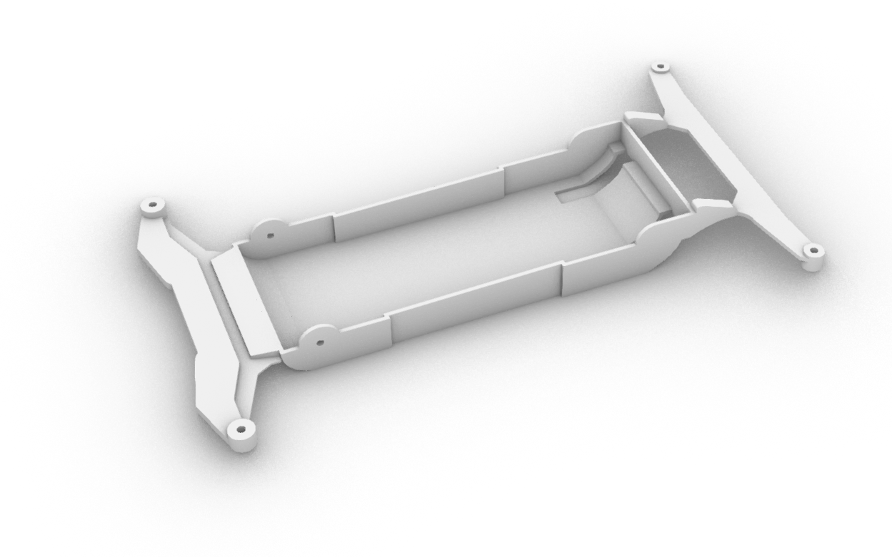 ameba四驱车底盘轻量化设计