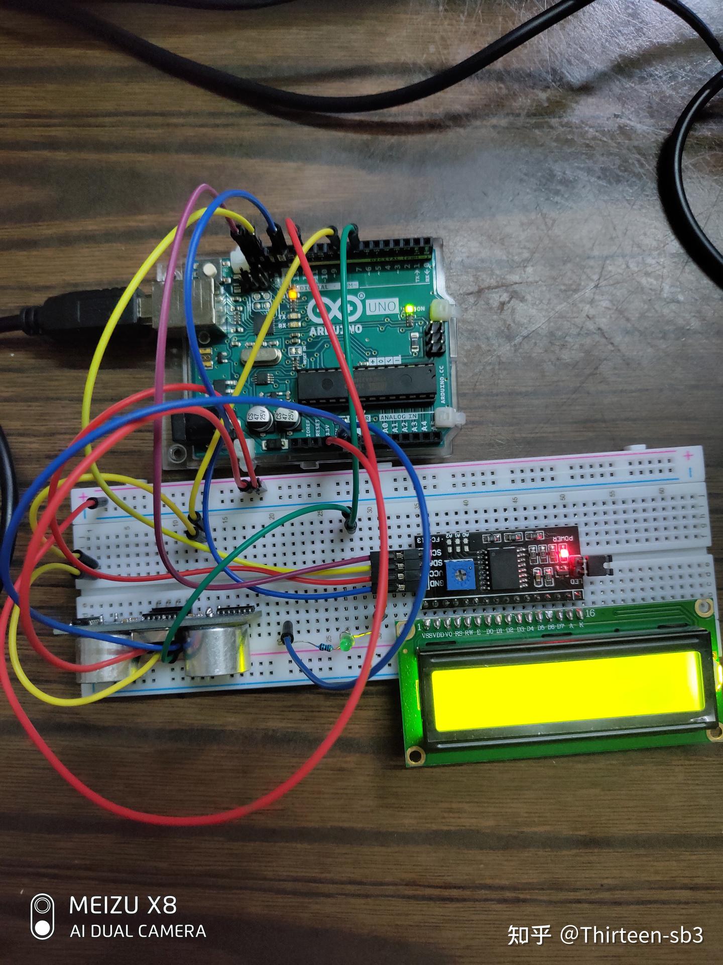 Mind+Arduino实验10 用lcd显示变量距离 - 知乎