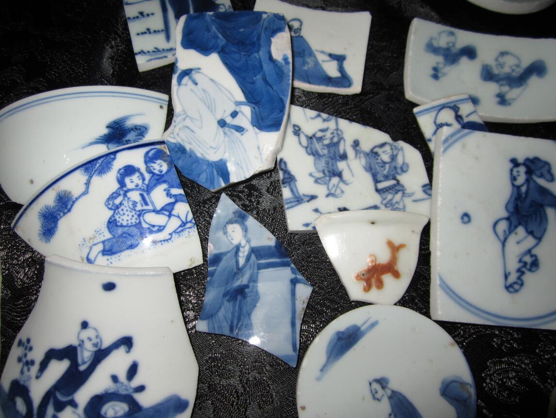 瓷器碎成渣怎么办直接打磨成首饰