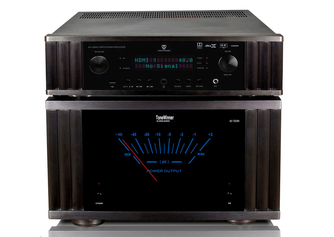 天逸早在2013年就成功研发并制造出第一台全景声功放,但碍于国内市场