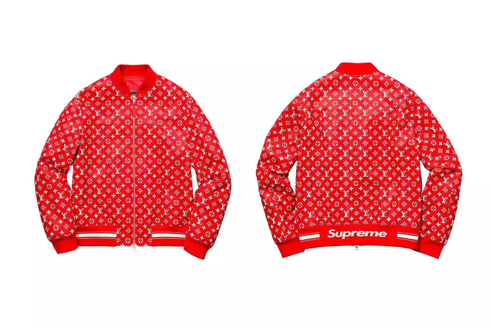 lvsupreme牛仔外套是有两个版本吗