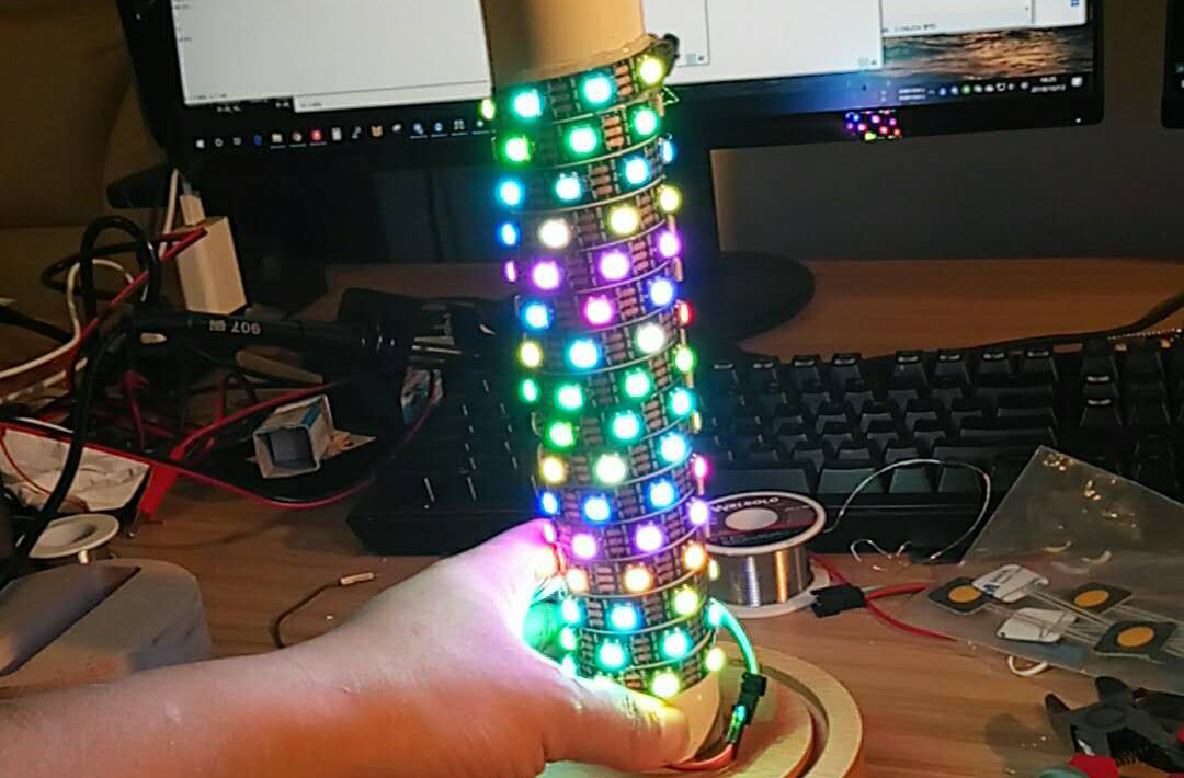 你们要的教程来了-DIY音乐节奏灯。