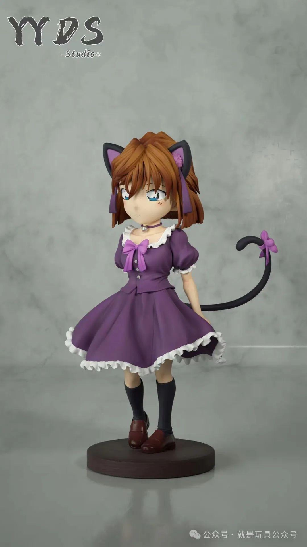 yyds灰原哀猫耳猫尾的小哀是3倍可爱