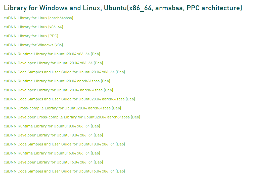 Ubuntu20 04 cuda11 1 cudnn 