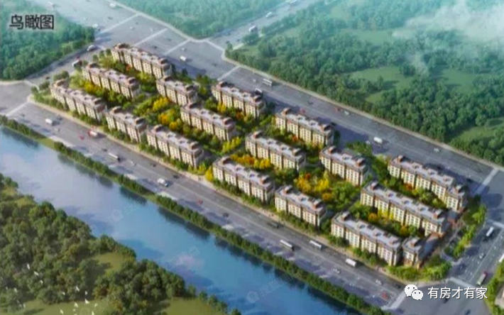 朝阳区邻铁项目"梧桐港"  16栋共产房地基挖建中   随着朝阳梧桐 