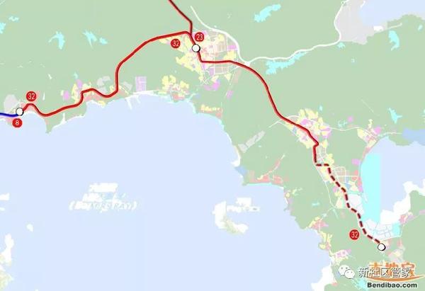 深圳地鐵8號線最新規劃站點線路圖開通時間進展