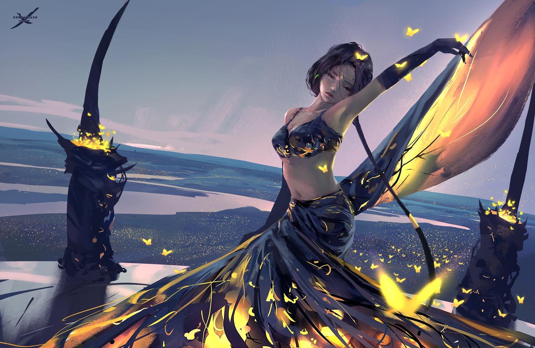 鬼刀高清唯美动漫图片集合