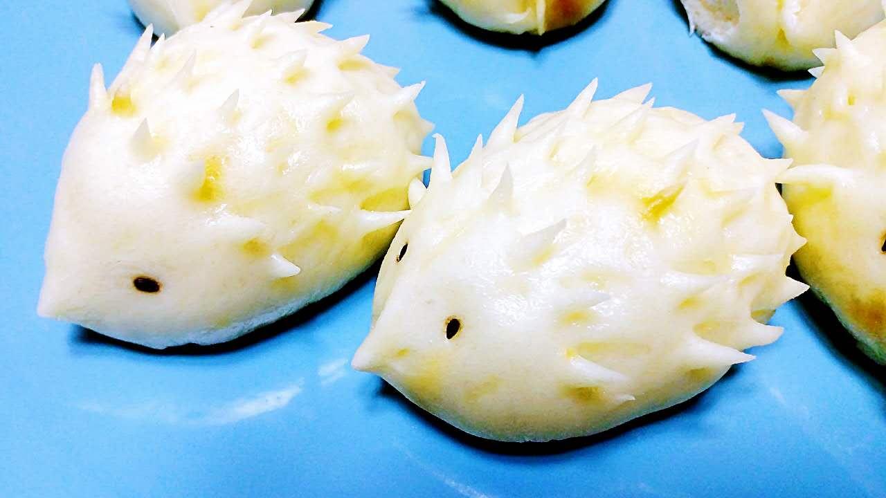 童趣满满刺猬包