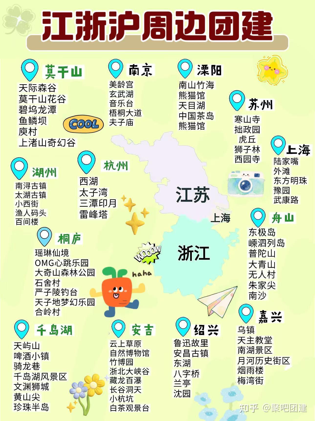 16个江浙沪神仙团建胜地,承包你的团建快乐 - 知乎
