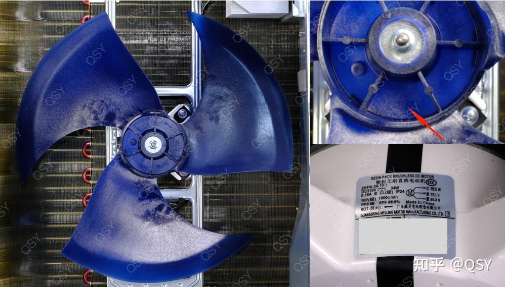 拆空调307丨美的G2-A1N7 全国首款R290制冷剂一级能效空调 - 知乎