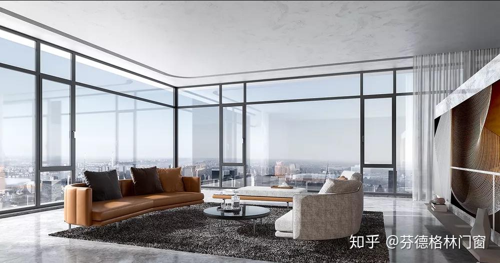 怪不得“横厅”受欢迎,装上大落地窗,立马变豪宅! - 知乎