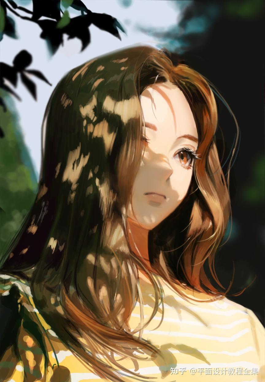 光影运用十分唯美的一组插画作品!体现出作者们不俗的画技 - 知乎