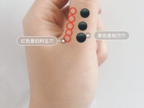 洛洛 我一般大姨妈推迟就是用两种方法,百试百灵 第一种是按大拇指的