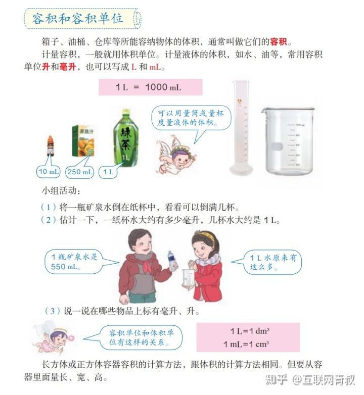 人教版小学数学教材,不容易被重视的内容部分