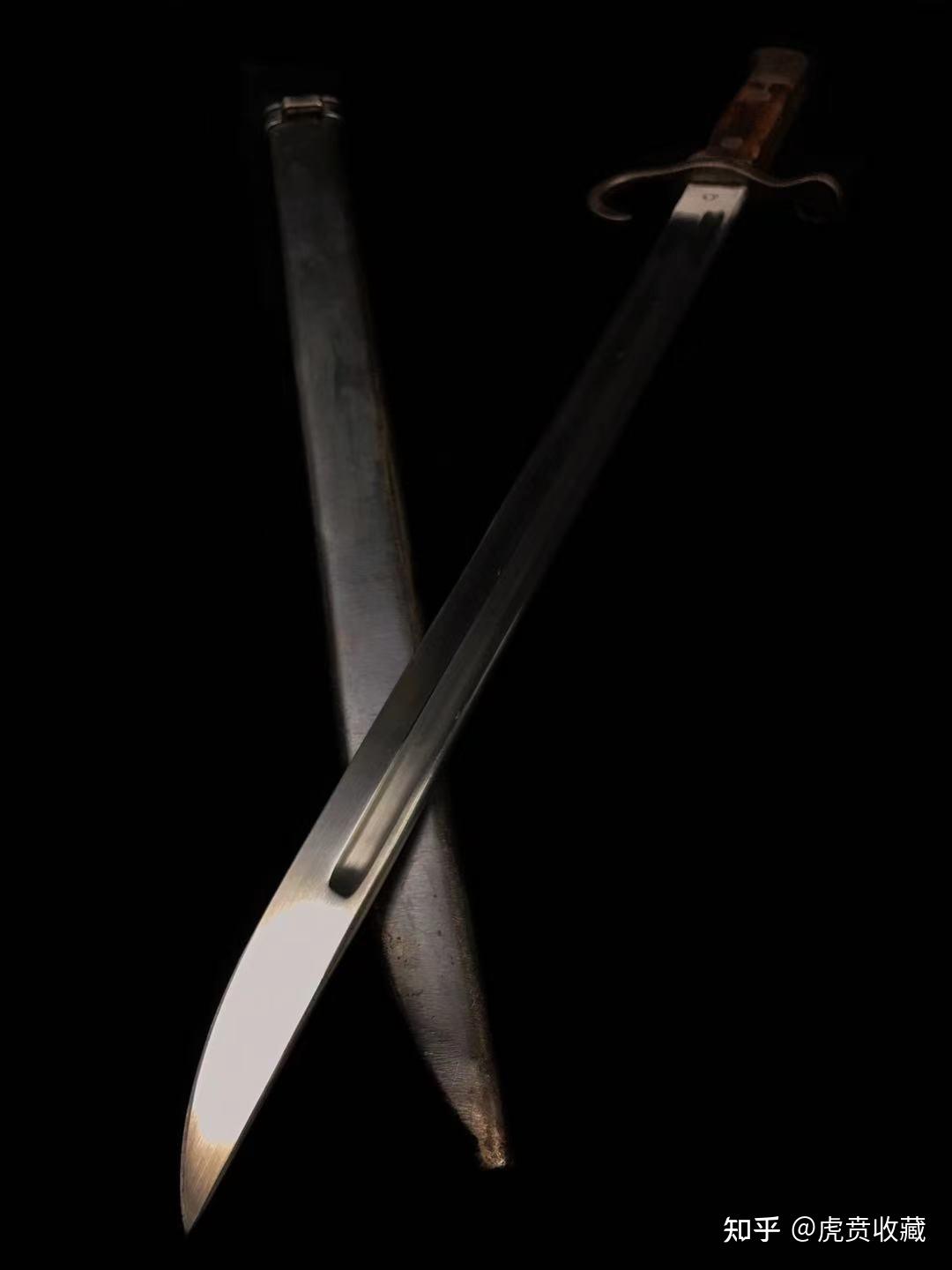 小仓发芽30式刺刀日本小仓30式军刺图片实拍