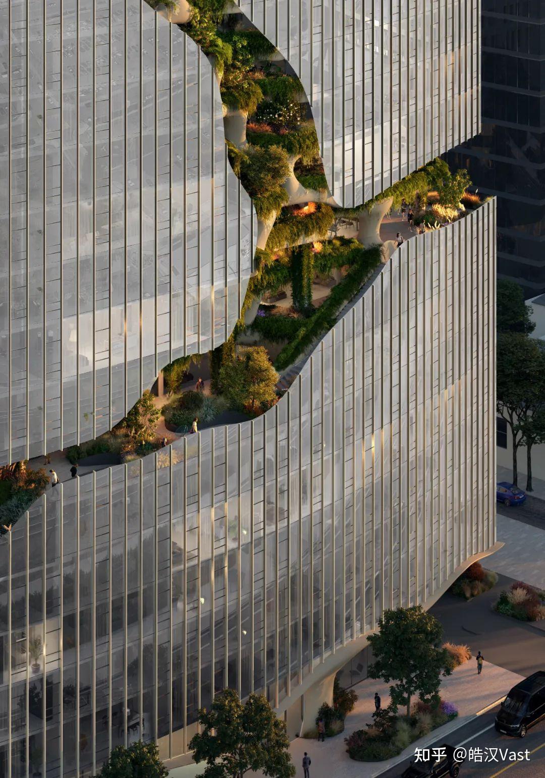 「亮眼设计」"垂直峡谷"效果图赏析