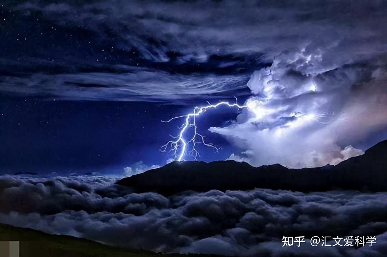 球状闪电（中）科学界公认的球状闪电真实影像，仅此1份，在中国拍到--中国数字科技馆
