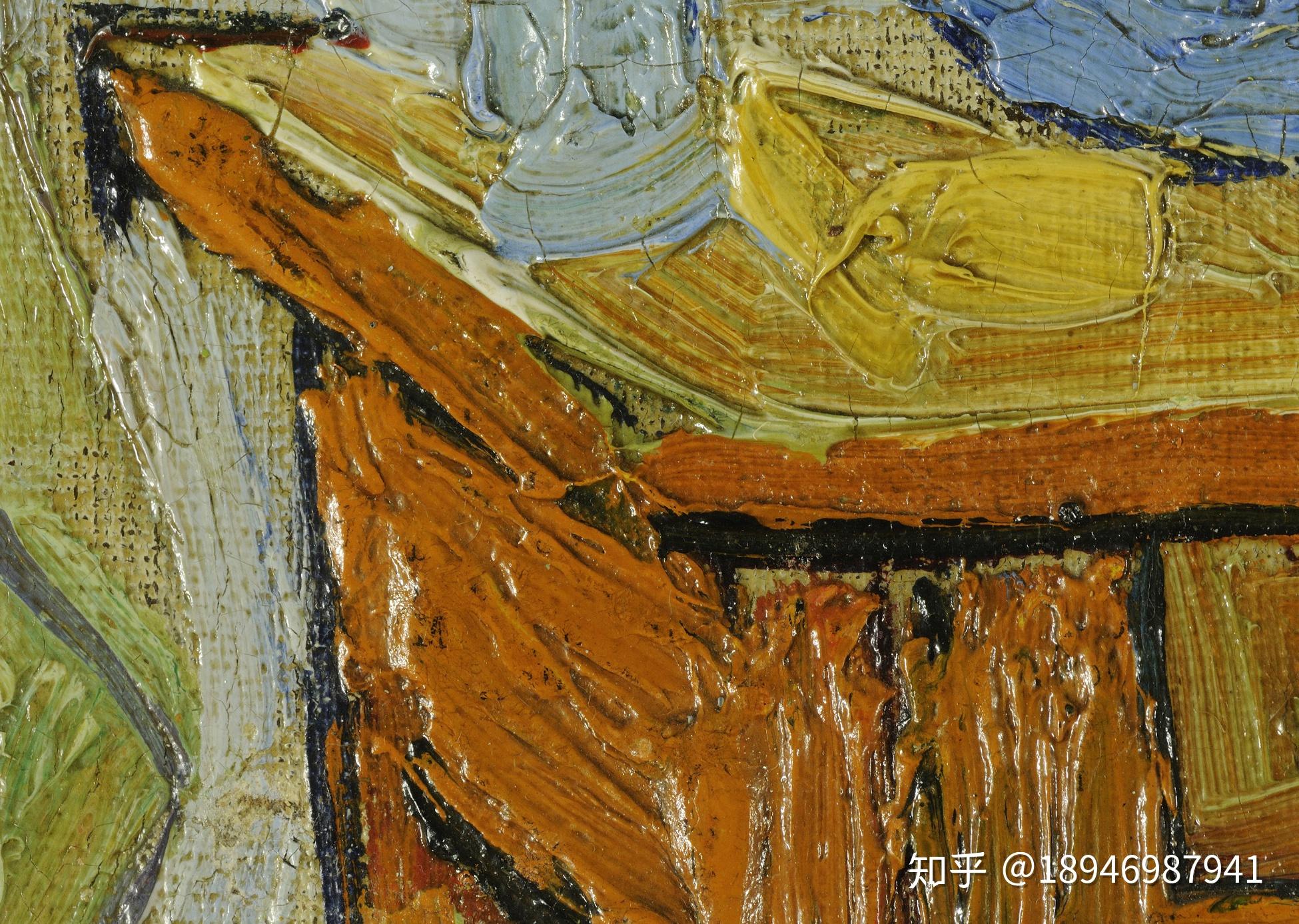 梵高中后期绘画真是一绝可以看到梵高的笔触哦
