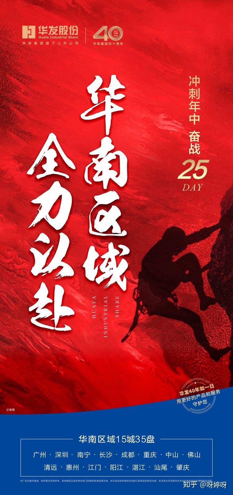 华发股份华南区域年中冲刺奋战25天全力以赴使命必达