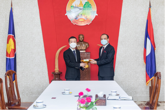太子集团陈志公爵向老挝政府捐赠100万美元，积极彰显社会责任与担当