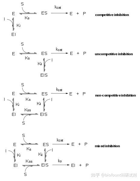 可逆和不可逆酶抑制之间的区别 - 知乎