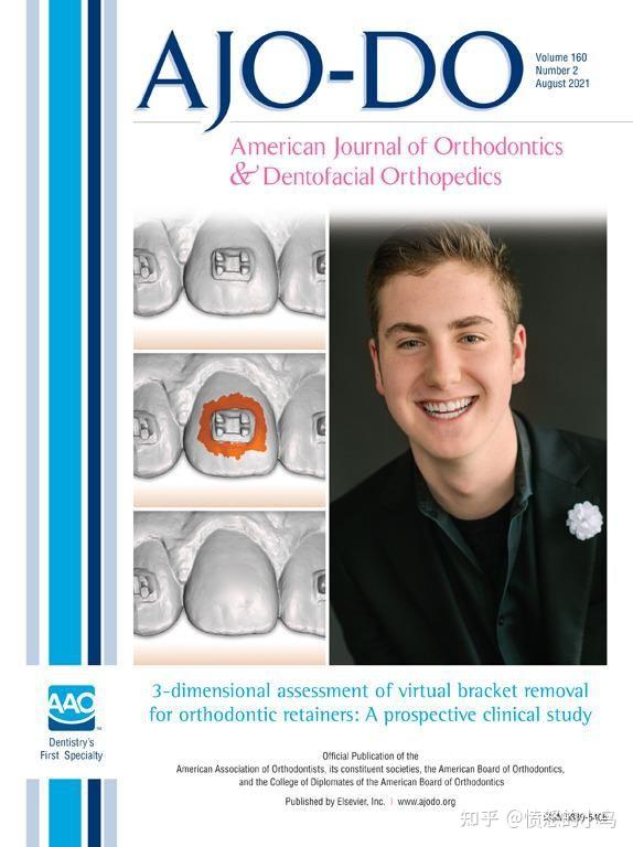 AJO-DO 美国正畸与牙面矫形学杂志 American Journal Of Orthodontics And Dentofacial ...