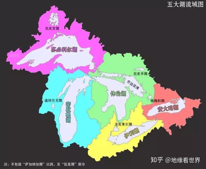 五大湖沿岸人口城市众多原因_五大湖沿岸工业区