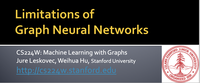 CS224W 18-Limitations of Graph Neural Network