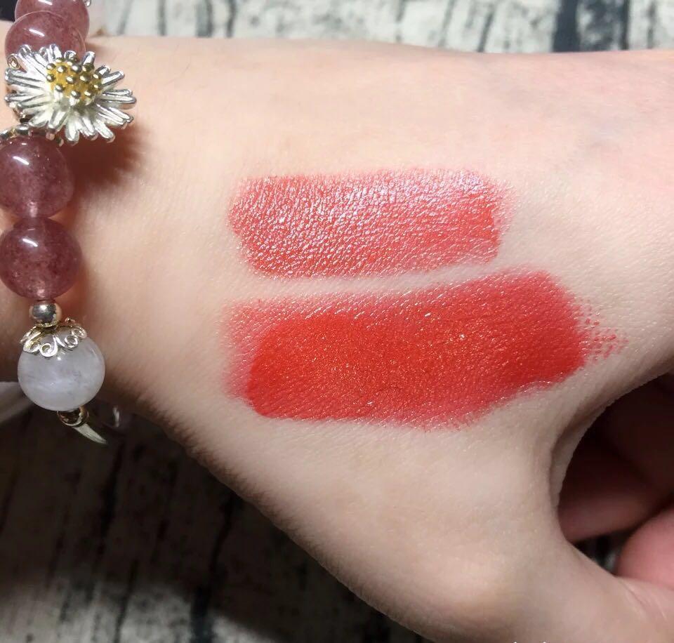 mac口红手臂试色15只