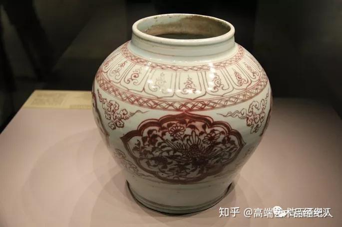 銘品　元代釉裏紅花文碗　中国古玩古美術伝来品 2025年最新Yahoo!オークション -青花 瓶(アンティーク、コレクション