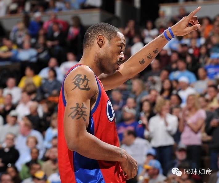 nba球员的十大中文纹身