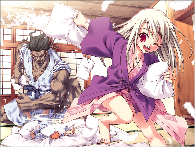 从整个fate系列来看伊莉雅和b叔之间到底是什么样的感情qaq