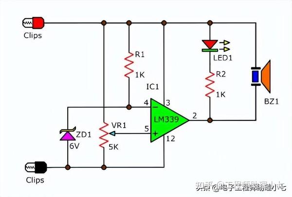 LM339 工作原理+LM339 功能+LM339引脚图及功能说明，带你搞懂LM339 - 知乎