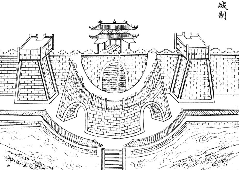 围城简笔画配图图片