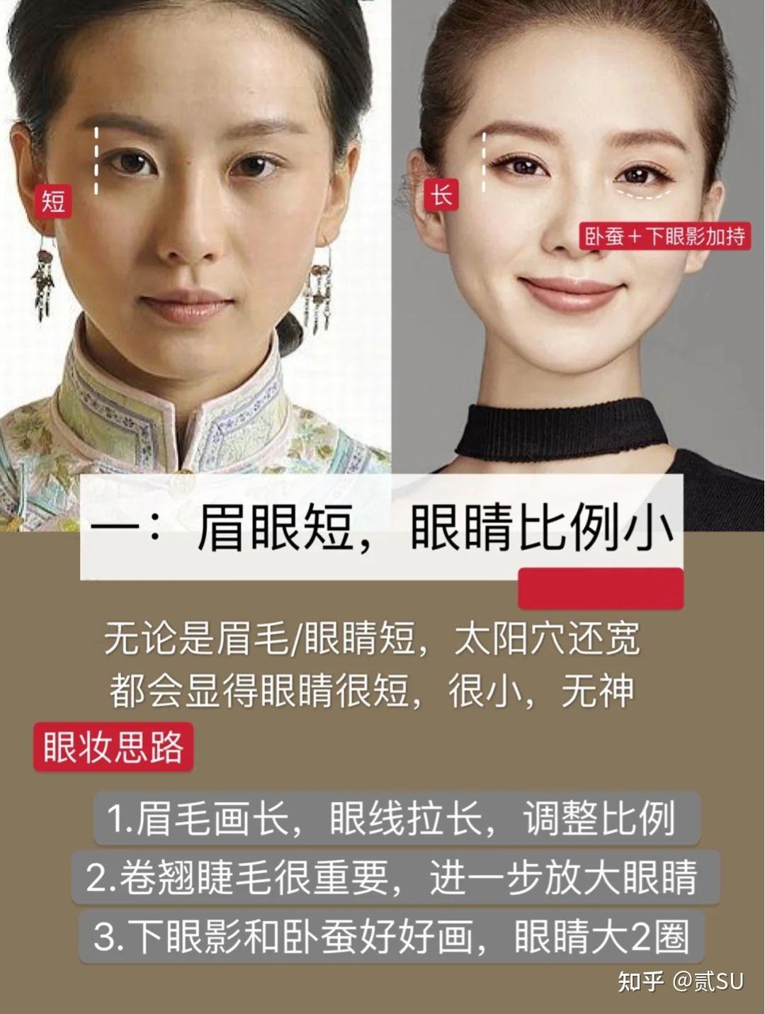 眼睛不小却无神眼妆调整教科书级示范