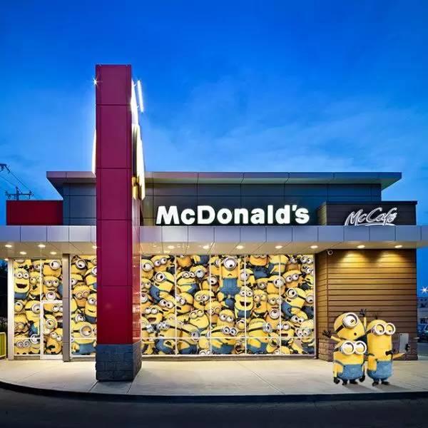 电影全球火热上映之际,麦当劳宣布与环球影业(universal pictures)和