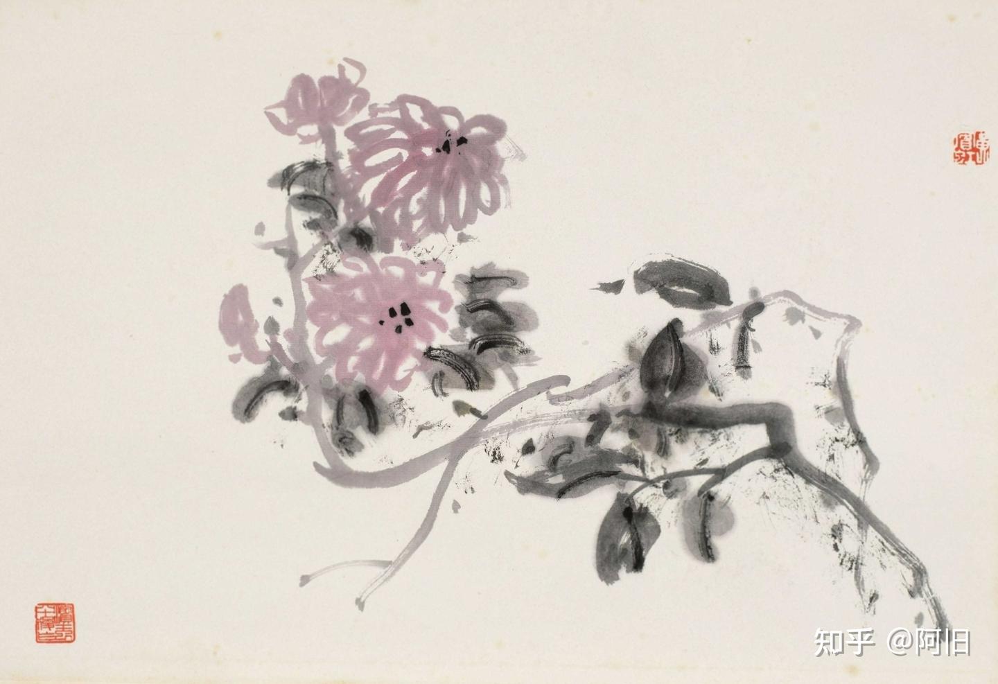 黃賓虹  花卉 书画收藏| 黄宾虹笔下的花卉世界- 知乎