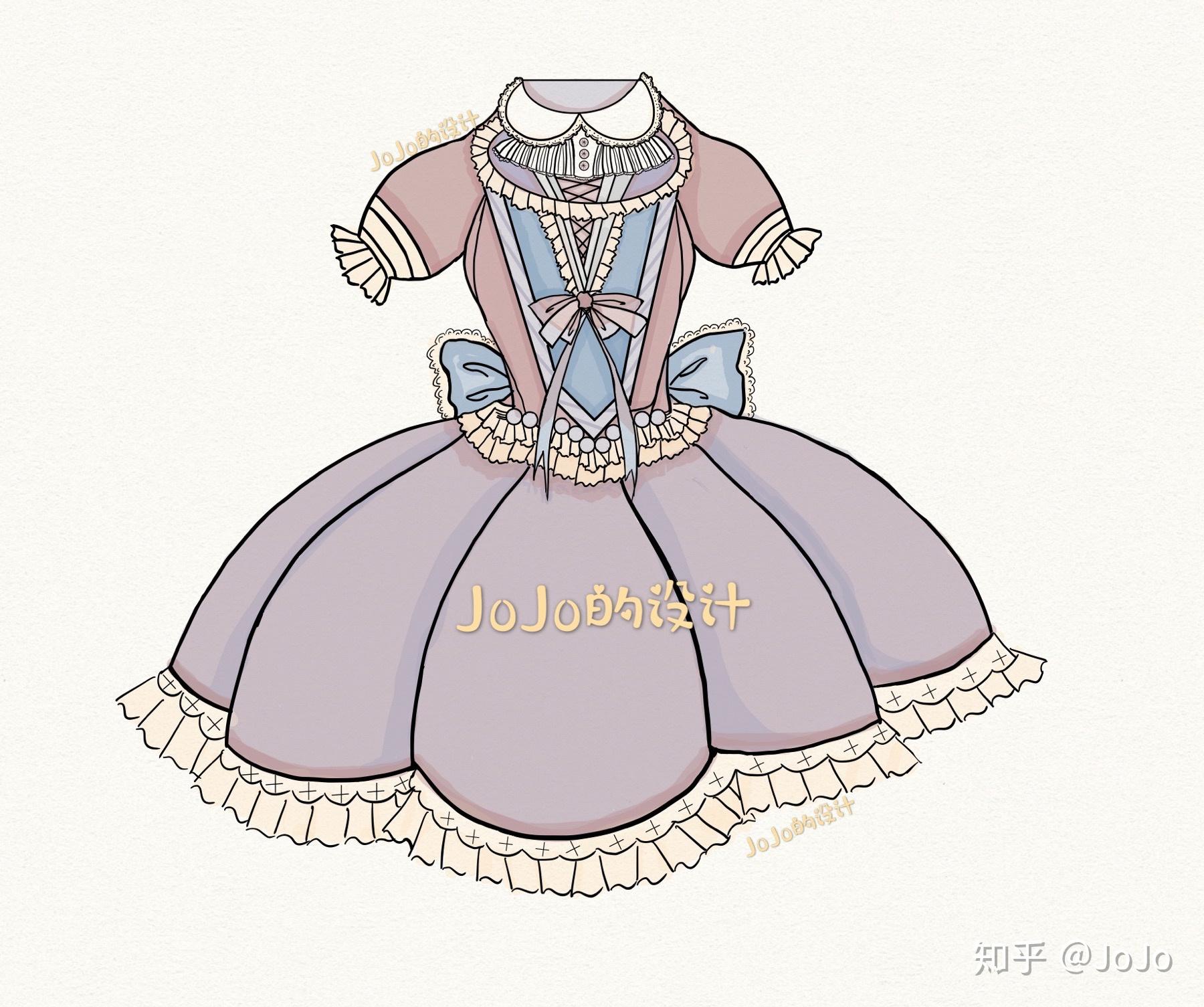 有没有lo裙设计稿呀?