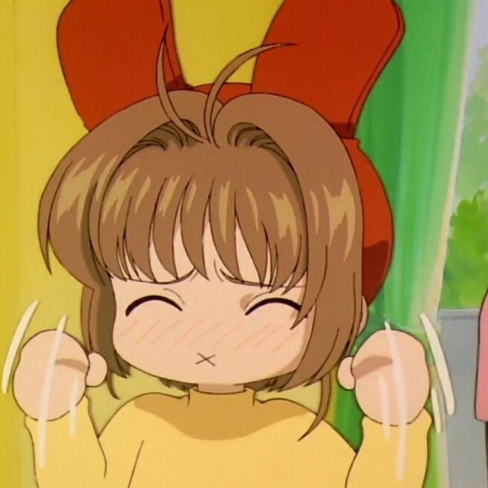 魔法小樱头像百变小樱动漫情侣头像喜欢一个人是没有理由的吧