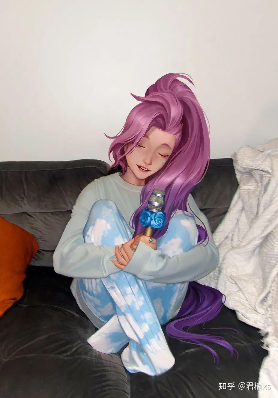 最近seraphine还加入了kda女团,之后将会和kda一起合作新的歌曲