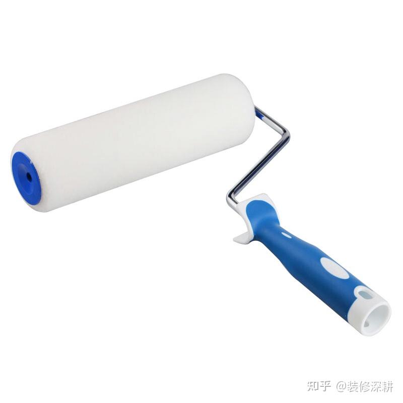 滚涂乳胶漆的滚筒刷选择和施工方法，小白也能轻松刷 - 知乎
