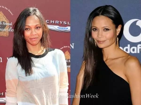 2.佐伊·索爾達娜(zoe saldana)vs 桑迪·牛頓(thandiwe newton)▼1.