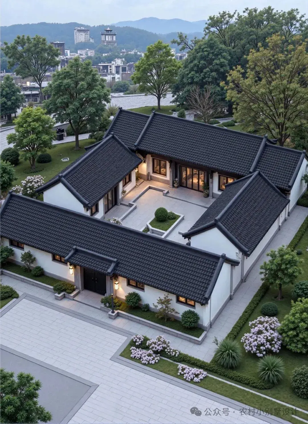 20套三合院一层设计;2026回家养老度假首选新中式自建房 - 知乎