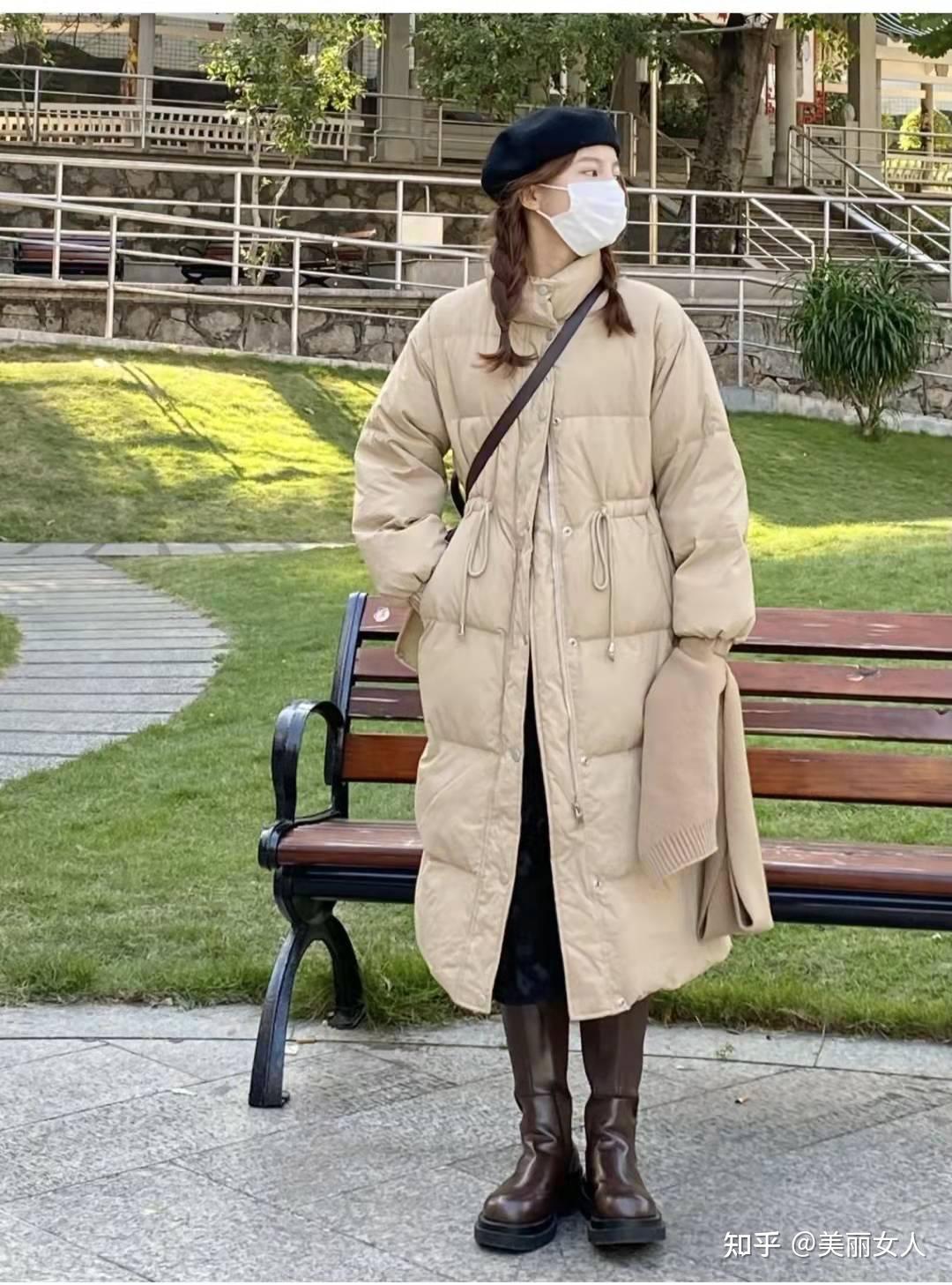 卡其色长款羽绒服怎么搭配好看 - 知乎