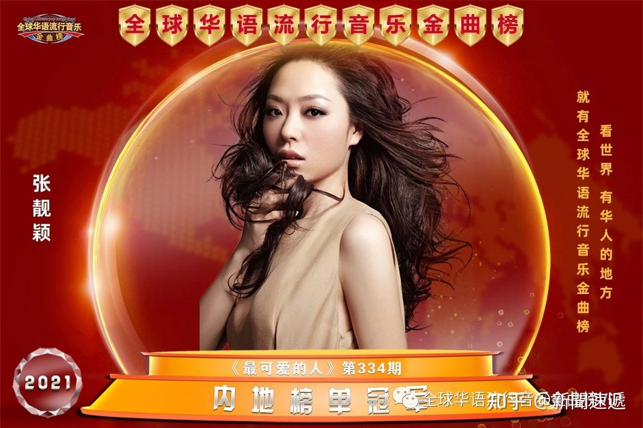 张靓颖长津湖勇夺全球华语流行金曲榜冠军